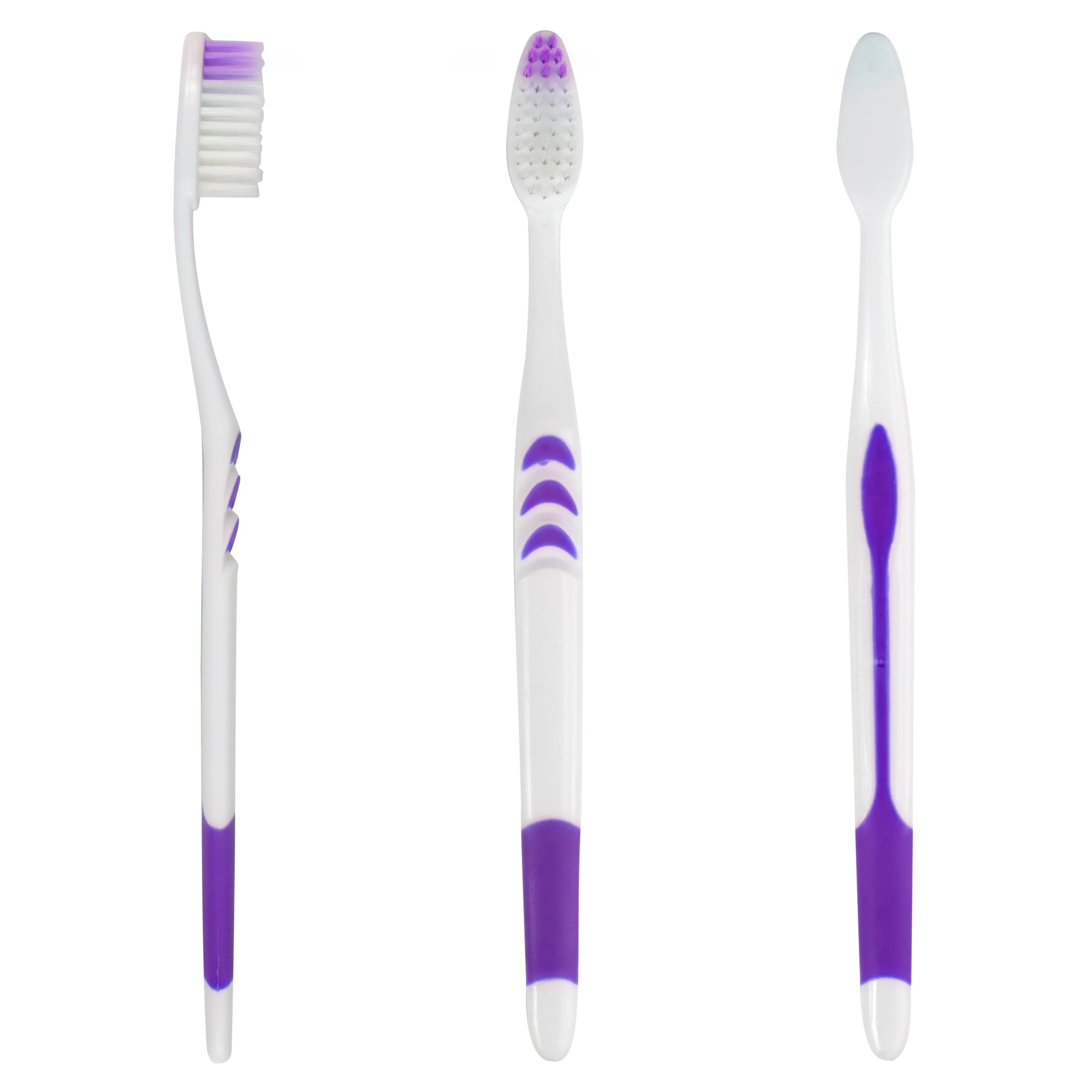 39 Bristle Head Adult Toothbrush - 4 Colors