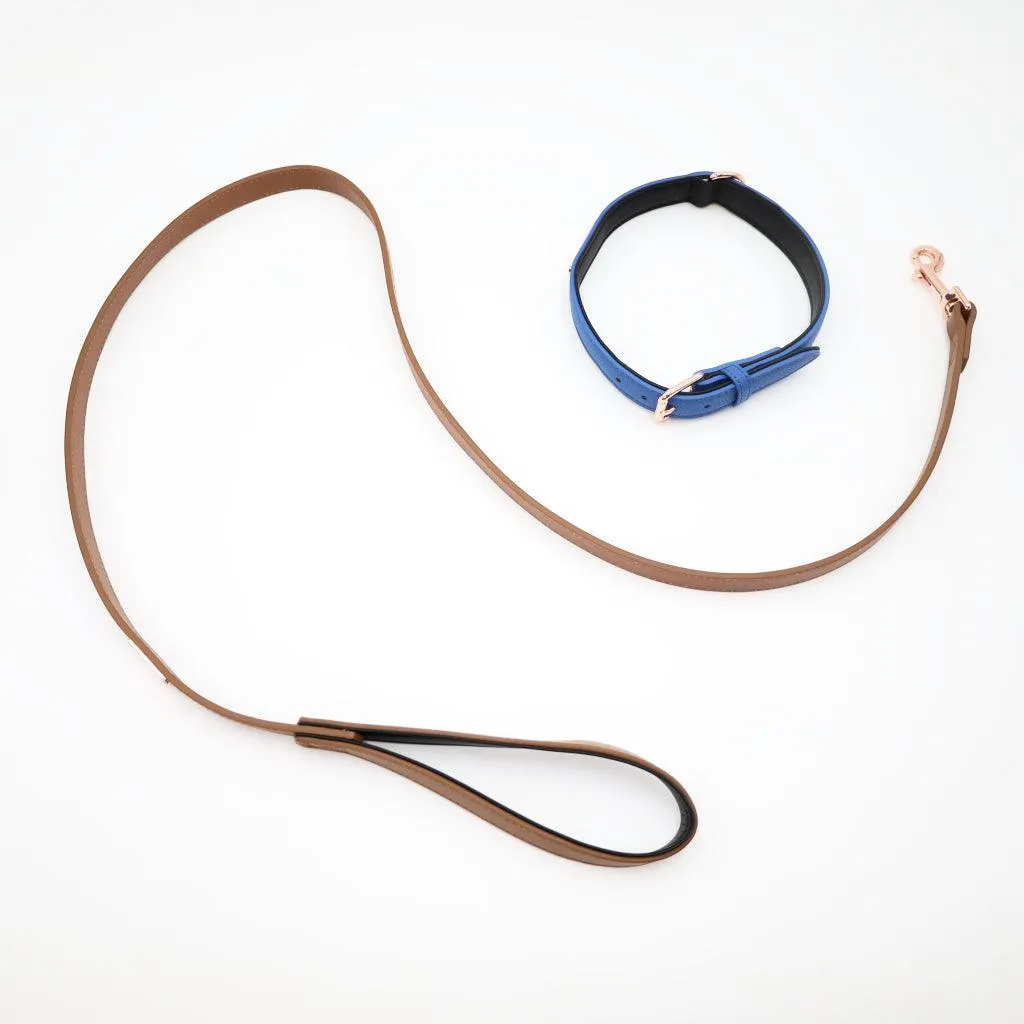 5 ft Genuine Leather Leash - 3 Colors