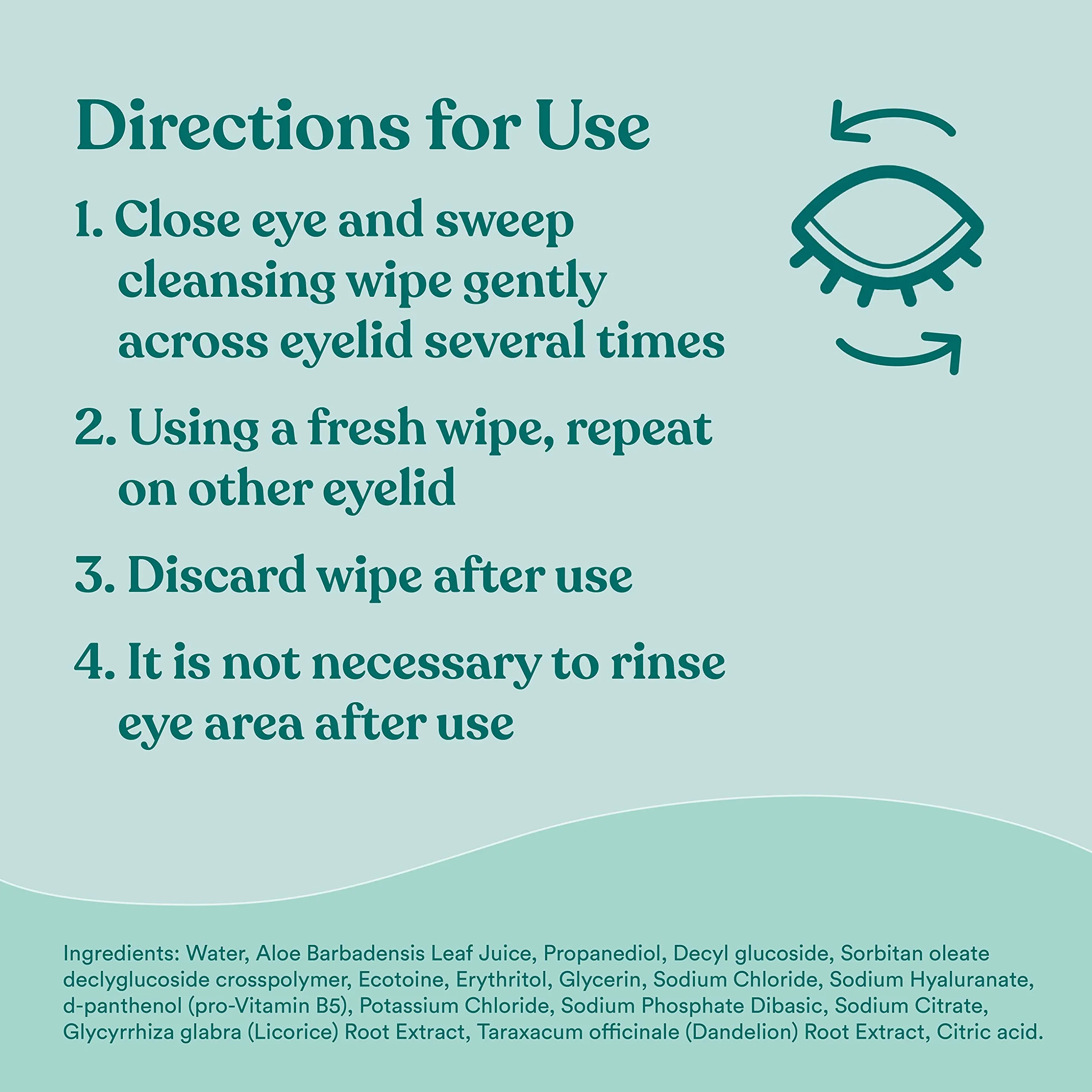 Biotrue Micellar Eyelid Care for Irritated and Dry Eyes Cleansing Wipes, Preservative Free, from Bausch   Lomb, Multi, 30 Count Unscented 30 Count (Pack of 1)