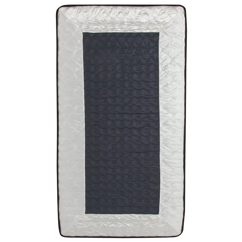 Capri Comfortable Sleep 12 Inch CertiPUR-US Certified Memory Foam & Pocket Spring Mattress, Twin Mattress in a Box