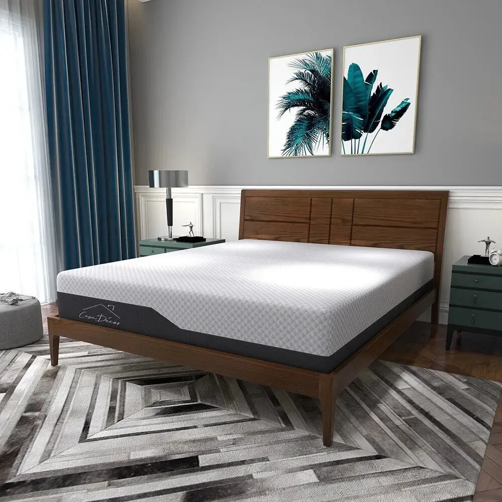 Casa decor memory foam luxsleep mattress cool gel 25cm depth firm