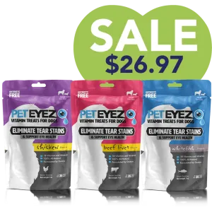 Chicken, Beef Liver, and Whitefish Dog Treats Bundle by Pet Eyez