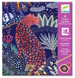 Djeco Scratch Cards - Lush Nature