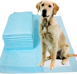 Dog Pee Pads Puppy Pads for Potty Training, 5 Layer Super Absorbent & Leak-Proof, Disposable Pet Piddle Pad and Potty Pads for Dogs, Cats, Rabbits Pets for Housetraining