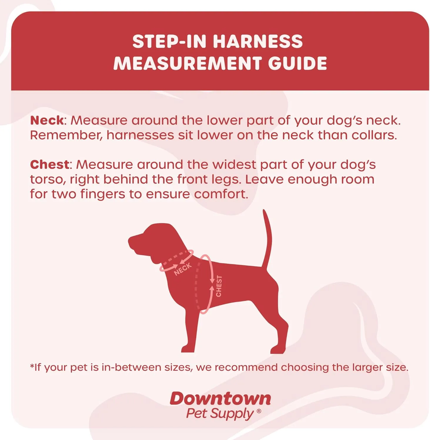 Downtown Pet Supply Step in Dog Harness for Small Dogs No Pull, Large, Floral - Adjustable Harness with Padded Mesh Fabric and Reflective Trim - Buckle Strap Harness for Dogs