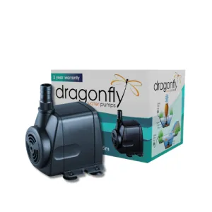 DRAGONFLY POND & FOUNTAIN PUMP 500L/H 0.9M MAX HEAD & 3 CORE PLUG