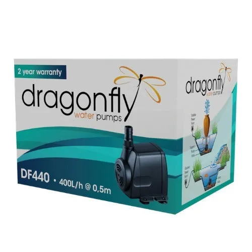 DRAGONFLY POND & FOUNTAIN PUMP 500L/H 0.9M MAX HEAD & 3 CORE PLUG