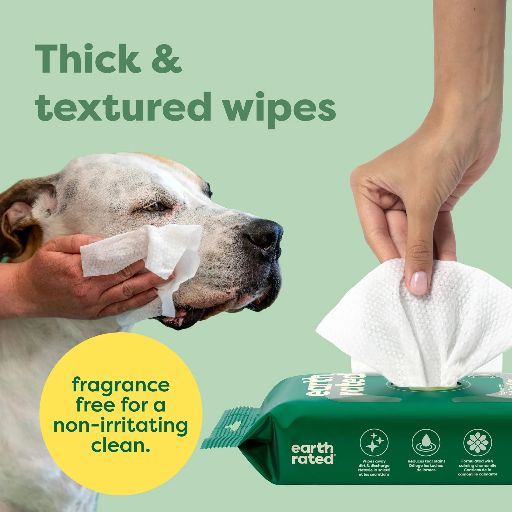 Earth Rated Dog Eye Wipes