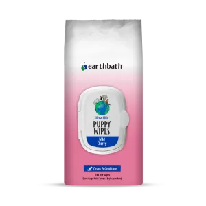 Earthbath  Ultra-Mild Puppy Wipes 100ct