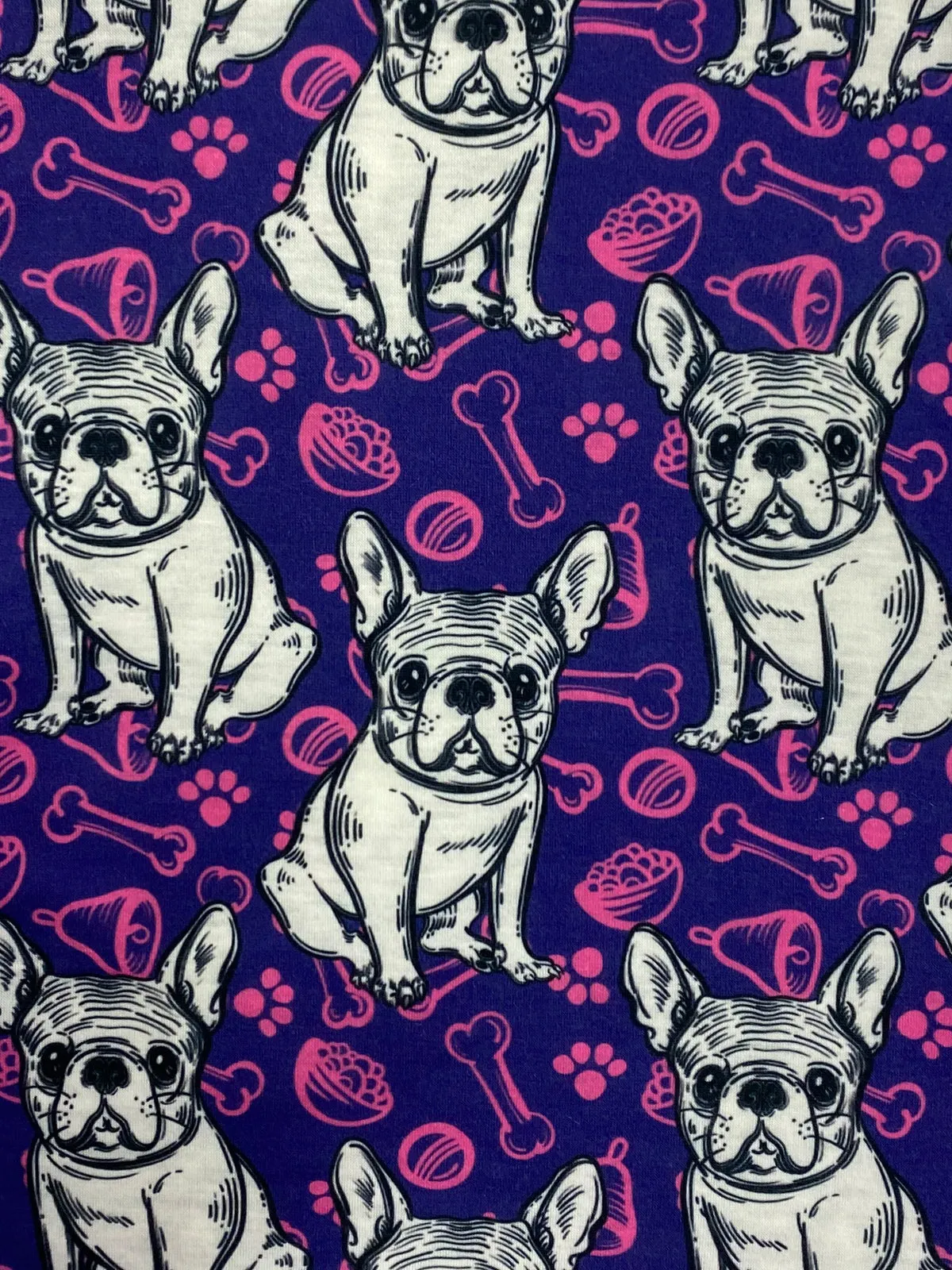 Fun French Bulldog Print Snood