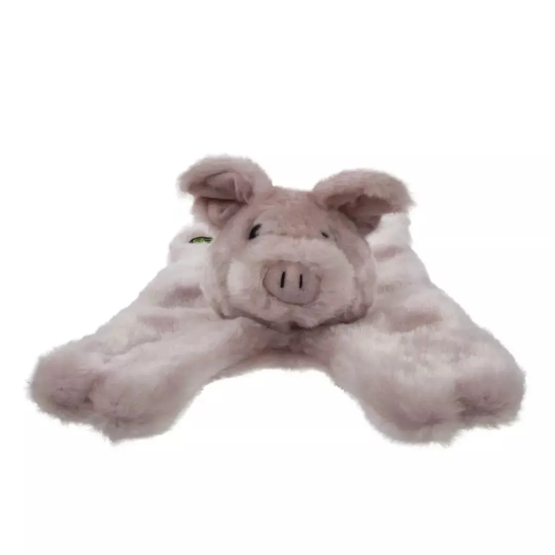 Go Dog Pig Flattie Barnyard Buddies Dog Toy