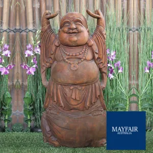 Hands Up Jolly Buddha Statue 80cm H