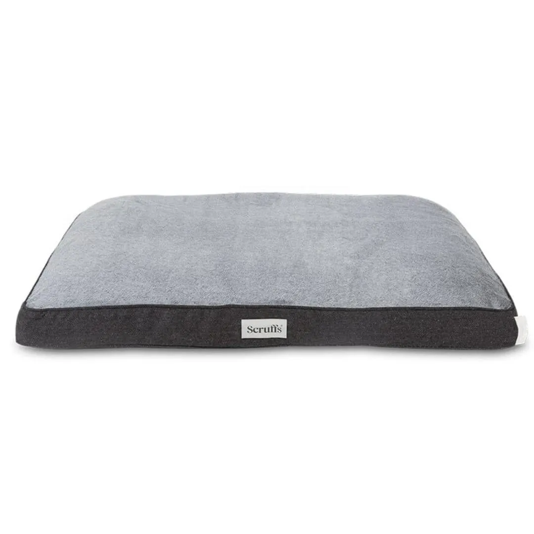Harvard Memory Foam Mattress Dog Bed - Graphite Grey