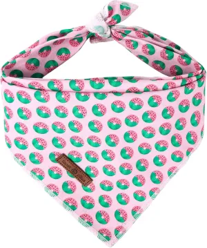 lionet paws Donut Dog Bandana for Small Medium Large Dogs, Cat Dog Kerchief Triangle Bibs Scarf for Male Female