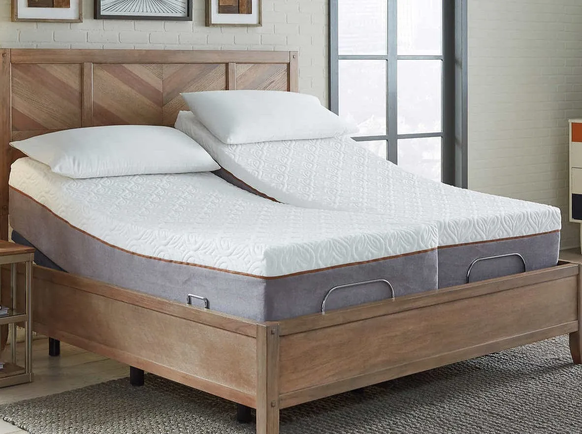 Louise Suite Adjustable Bed Package with 11" Cooling Gel Memory Foam