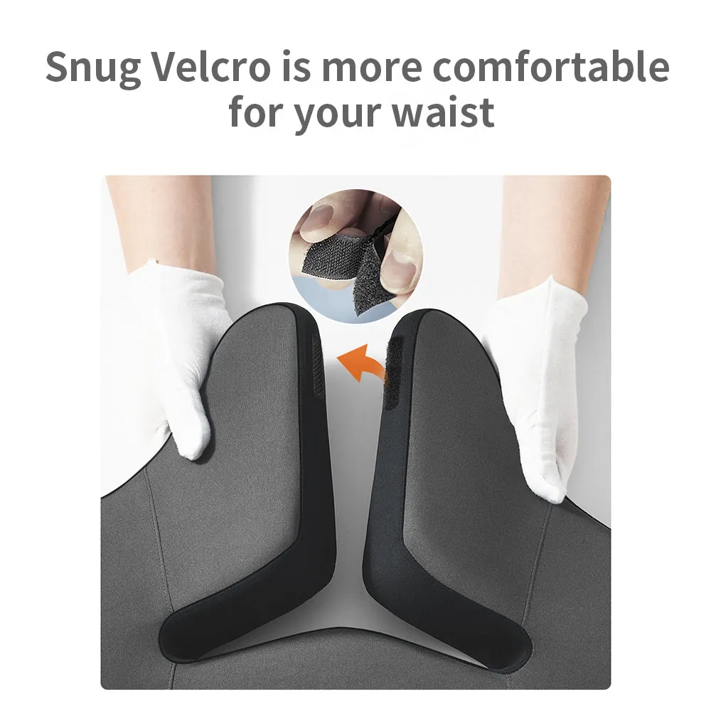 Memory Foam Waist Cushion With Slow Rebound for Reading Bed Rest Car Lumbar Support Back Cushion For Office