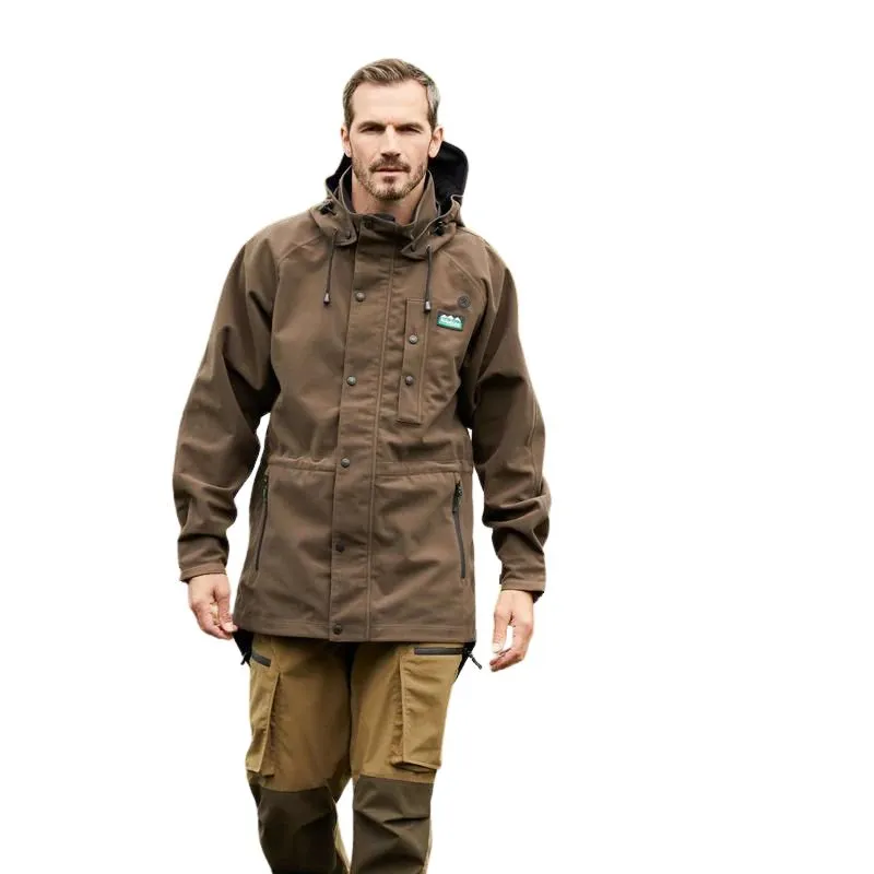 Men's Monsoon Classic Jacket In Bark