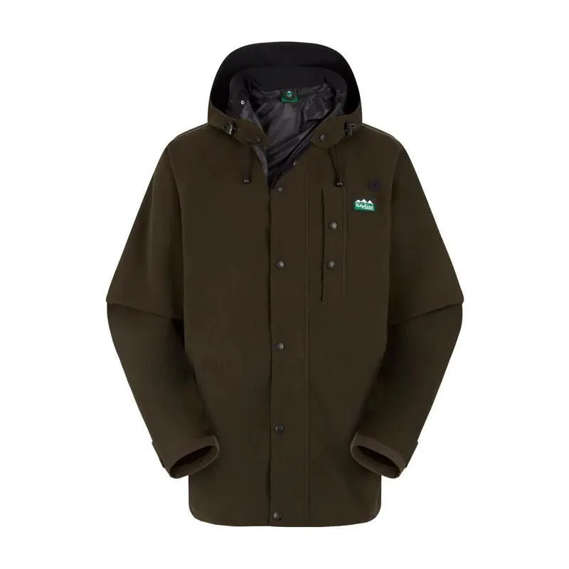Men's Monsoon Classic Jacket In Bark