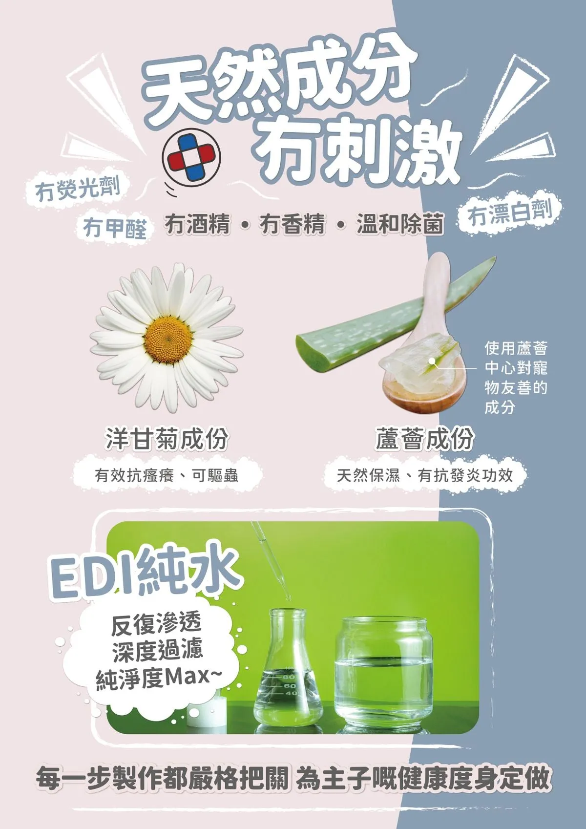 NATURAL CLEAN Pet Eye Wipes 100pcs