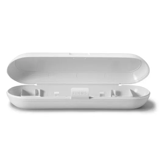 New Philips Sonicare Flexcare & Healthy White Plastic Travel Case