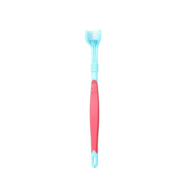 Pet ThreeHead Multi-angle Toothbrush