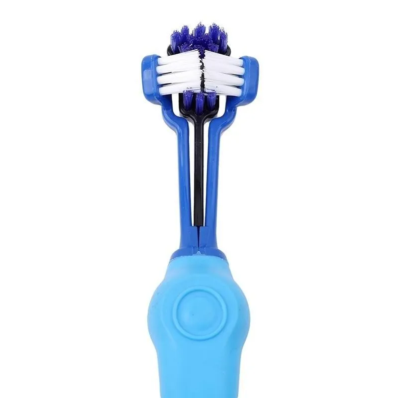 Pet Toothbrush - Three Sided
