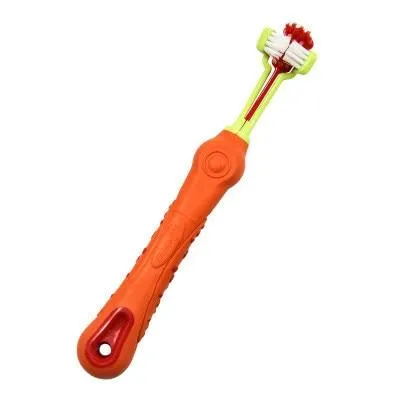 Pet Toothbrush - Three Sided