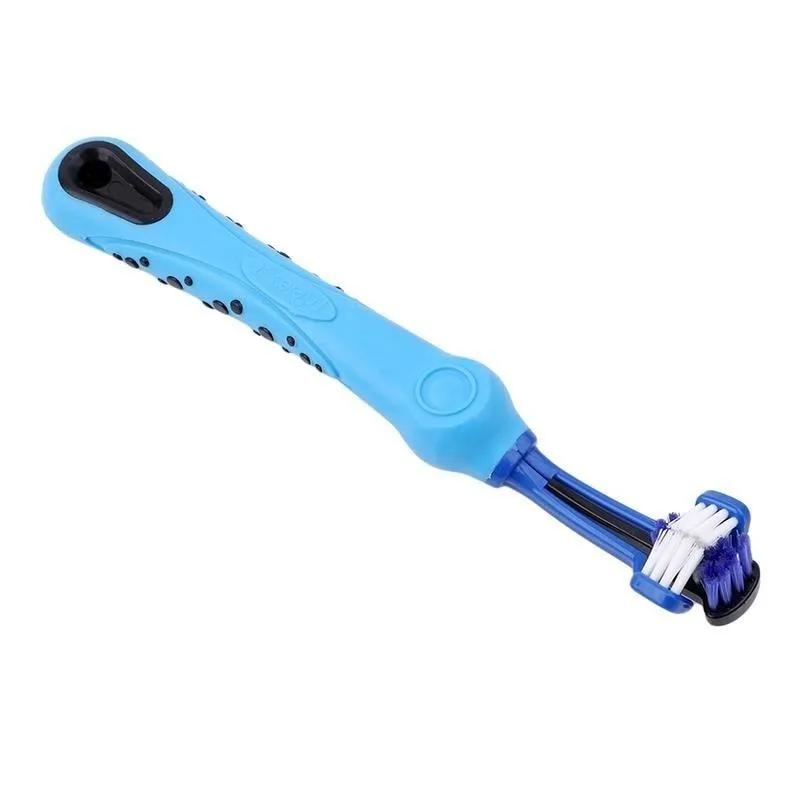 Pet Toothbrush - Three Sided