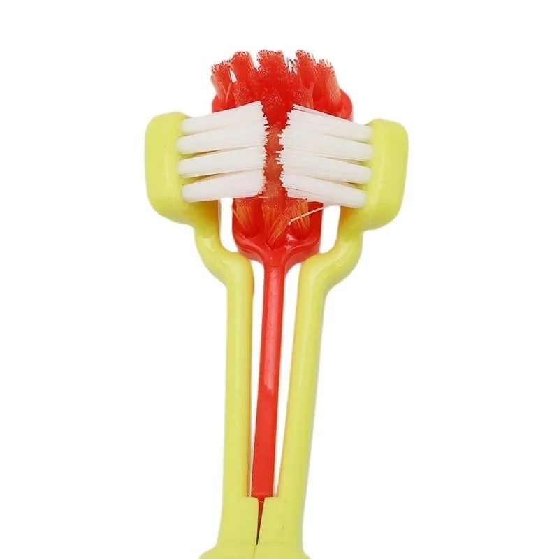 Pet Toothbrush - Three Sided
