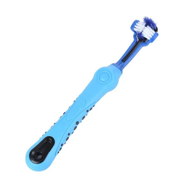 Pet Toothbrush - Three Sided