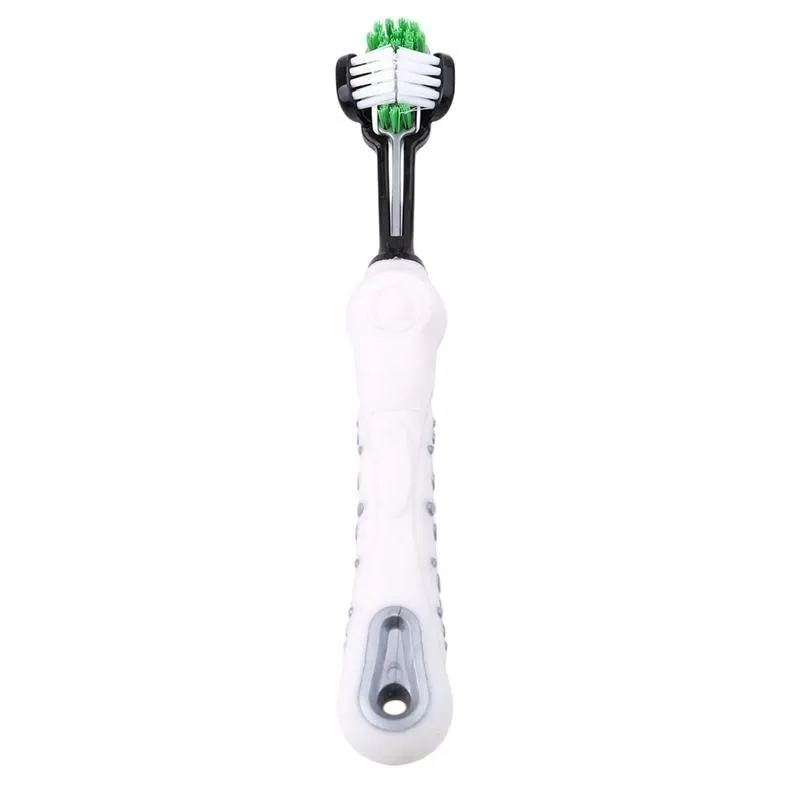 Pet Toothbrush - Three Sided