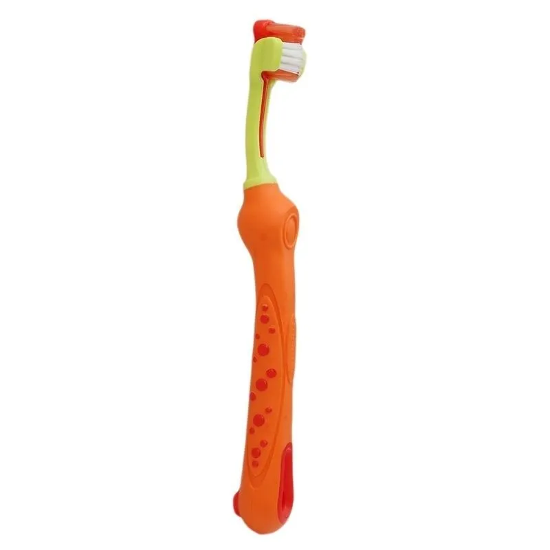 Pet Toothbrush - Three Sided
