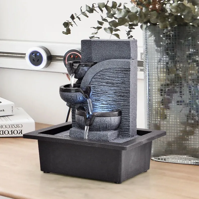 Resin Decorative Fountains Indoor Water Fountains
