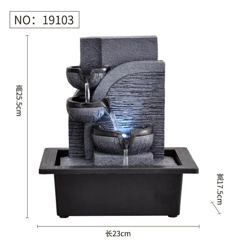 Resin Decorative Fountains Indoor Water Fountains
