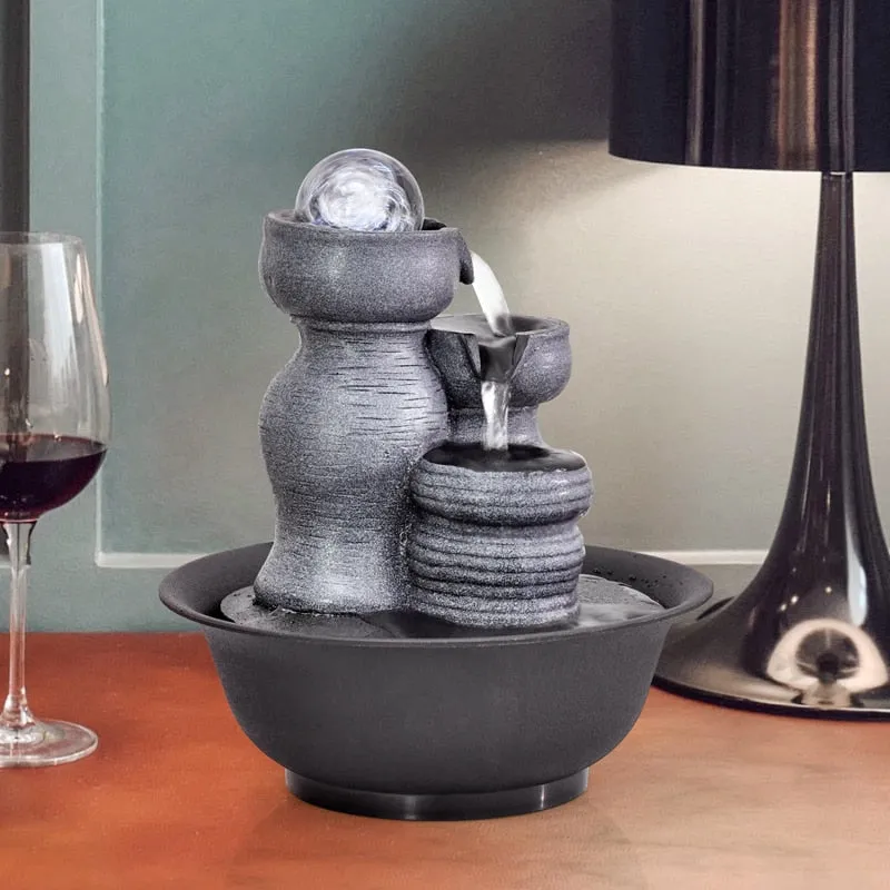 Resin Decorative Fountains Indoor Water Fountains