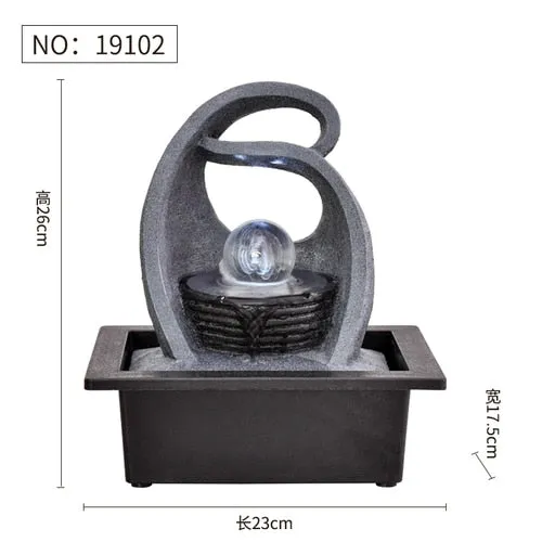 Resin Decorative Fountains Indoor Water Fountains