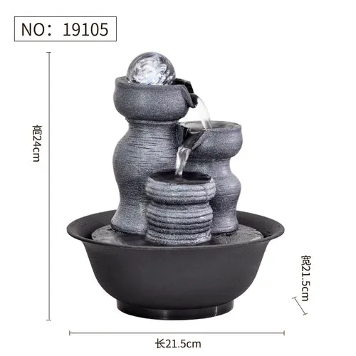 Resin Decorative Fountains Indoor Water Fountains
