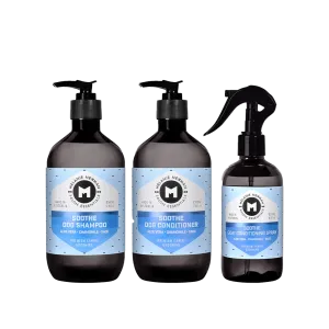 Soothe Shampoo 500ml, Conditioner 500ml, Spray 250ml by Melanie Newman