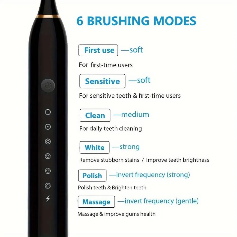 tooth brushes ultrasonic rechargeable sonicare oral dental teeth cleaners ✈️ free.shipping