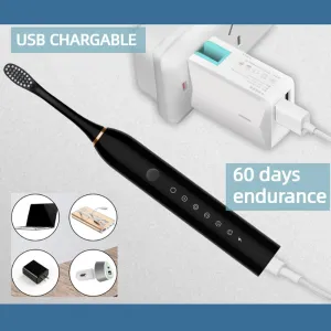 tooth brushes ultrasonic rechargeable sonicare oral dental teeth cleaners ✈️ free.shipping