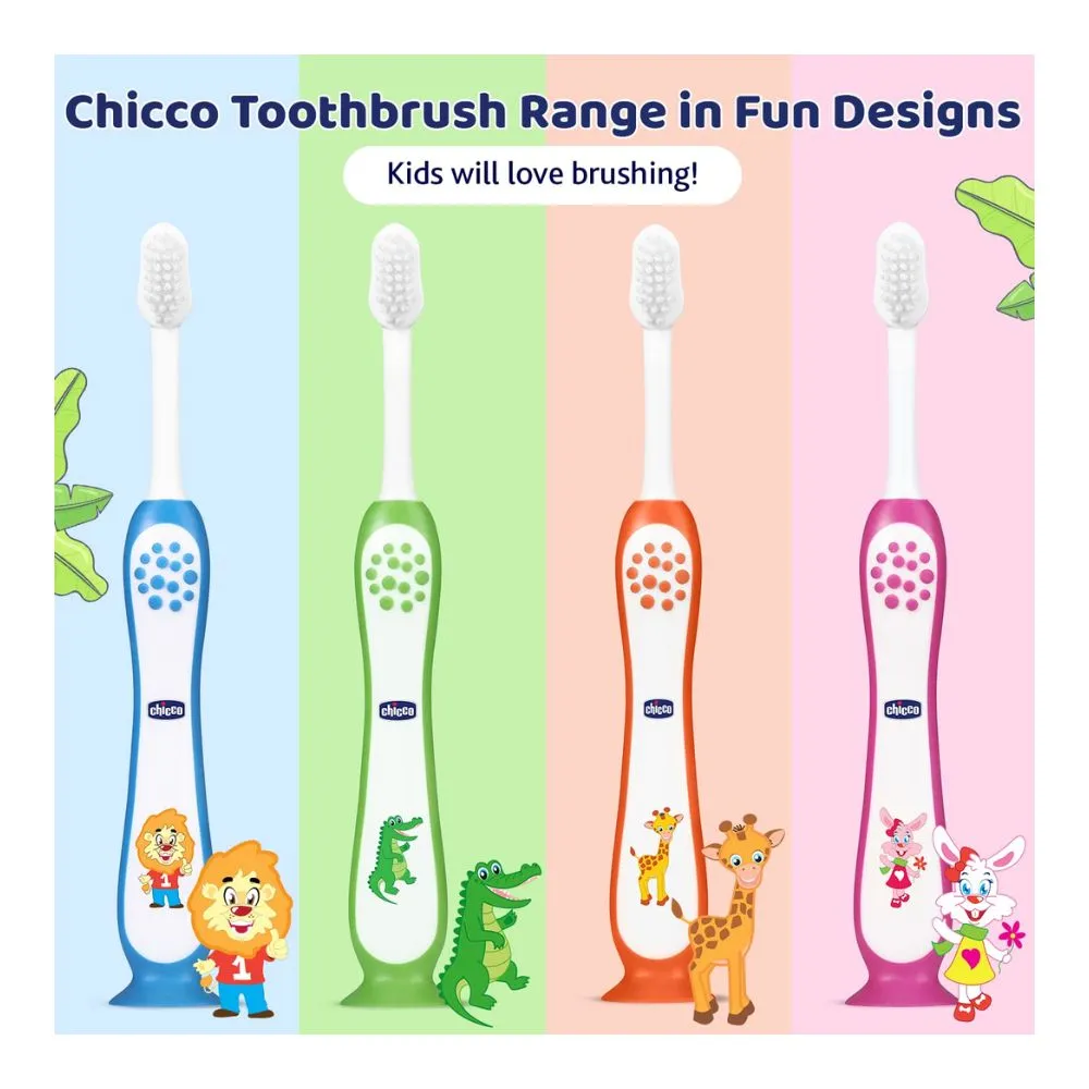Toothbrush Pink 3Y-8Y- Green