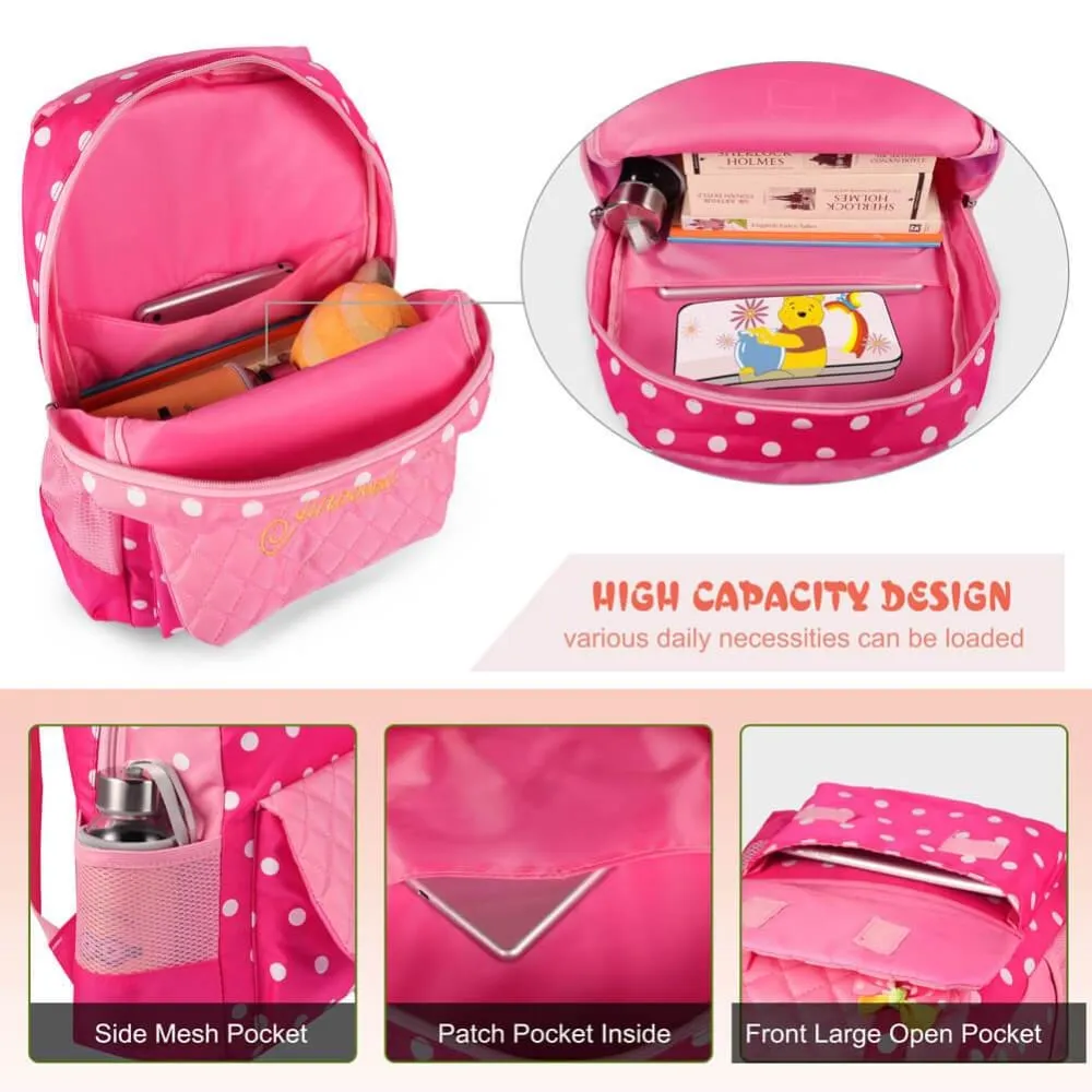Vbiger Casual School Bag Nylon Shoulder Daypack Children School Backpacks for Teen Girls