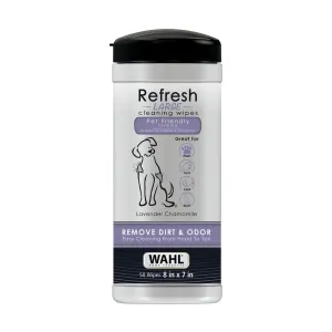 Wahl Dog Refresh Cleaning Wipes